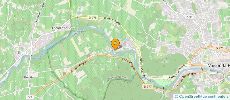 localisation de l'entreprise SCI ASB  VAISON-LA-ROMAINE