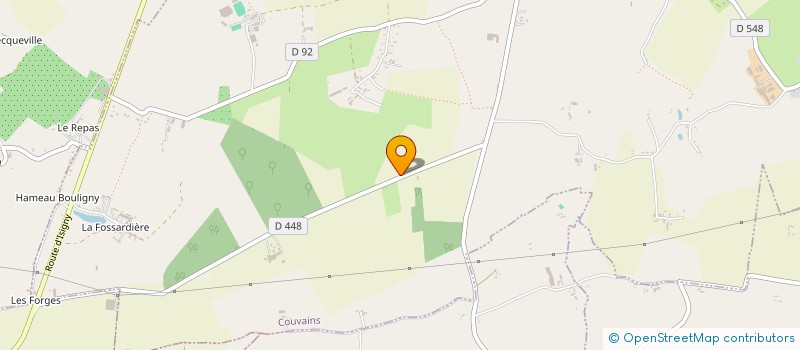 localisation de l'entreprise SCI ASBC INVESTISSEMENT  COUVAINS