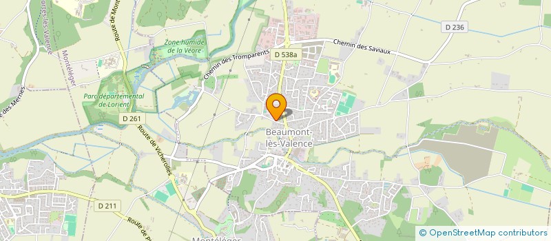 localisation de l'entreprise SCI ASC à BEAUMONT-LES-VALENCE