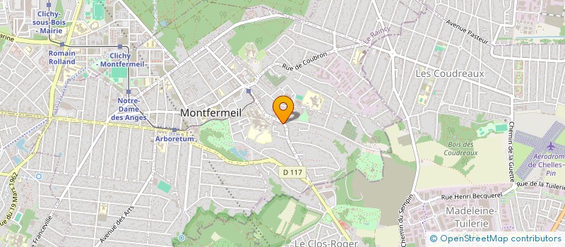 localisation de l'entreprise SCI ASC à MONTFERMEIL