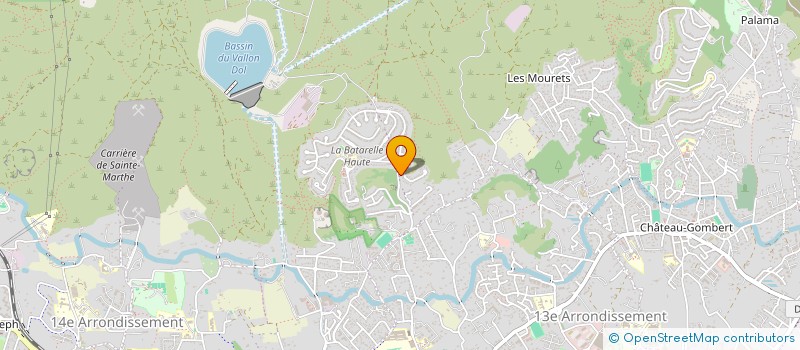 localisation de l'entreprise SCI ASCENSION VERTICALE IMMOBILIERE à MARSEILLE