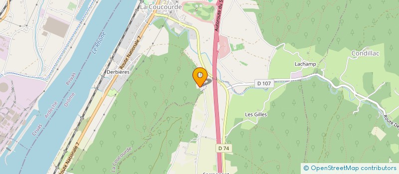 localisation de l'entreprise SCI ASCLEPIA  SAUZET