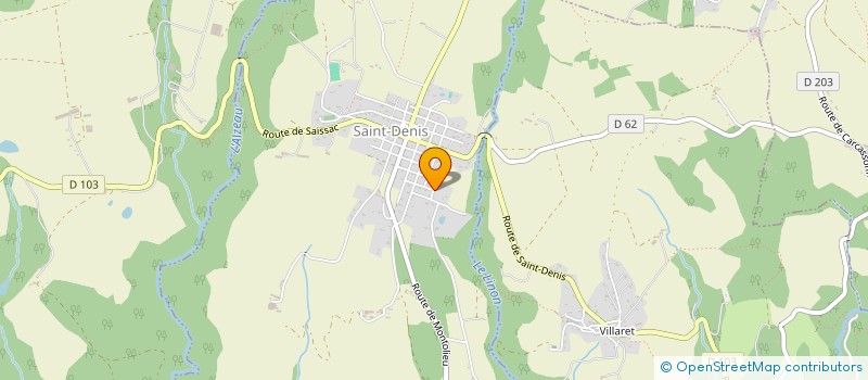 localisation de l'entreprise SCI ASCLEPIOS  SAINT-DENIS