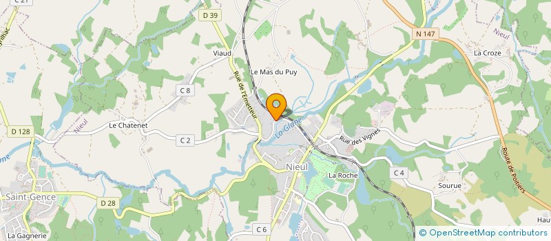 localisation de l'entreprise SCI ASCMJP à NIEUL