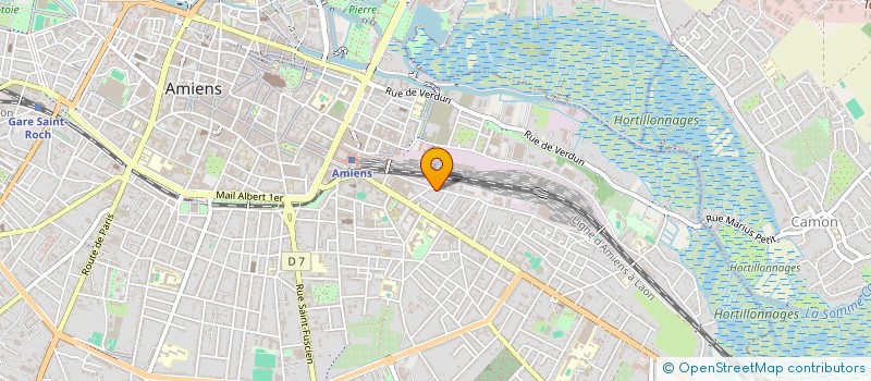 localisation de l'entreprise SCI ASCR  AMIENS