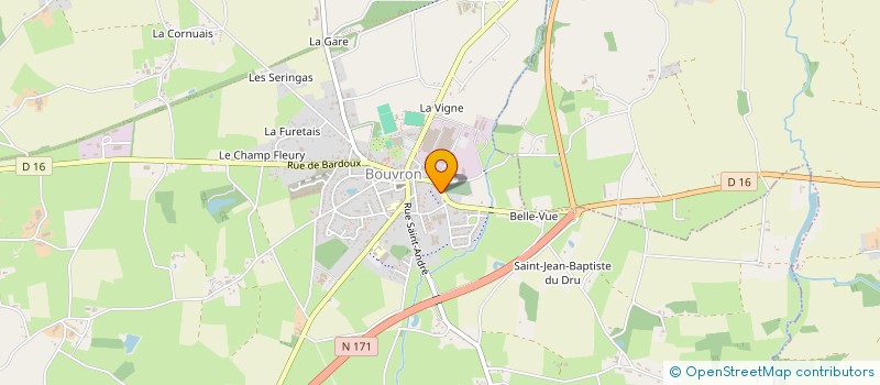 localisation de l'entreprise SCI ASD  BOUVRON