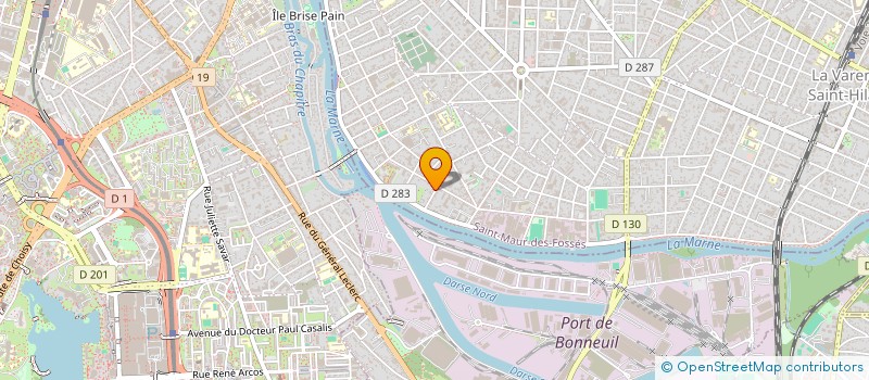 localisation de l'entreprise SCI ASD à SAINT-MAUR-DES-FOSSES