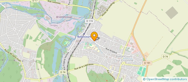 localisation de l'entreprise SCI ASDJ à BALLANCOURT-SUR-ESSONNE