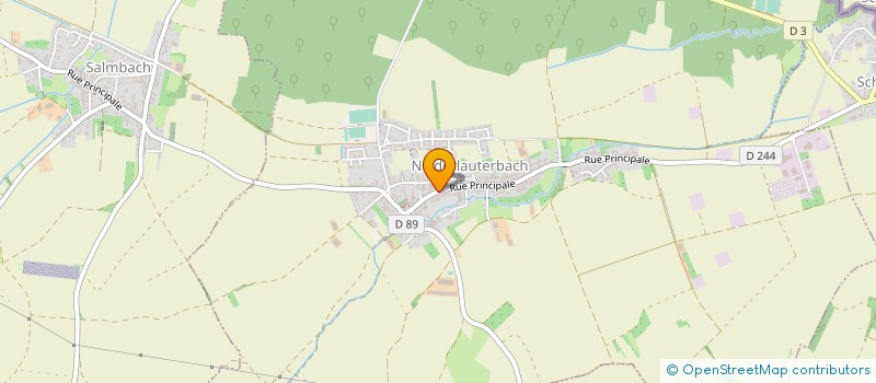 localisation de l'entreprise SCI ASELLA  NIEDERLAUTERBACH