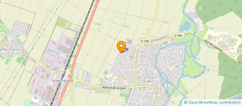 localisation de l'entreprise SCI ASELMARE  ERSTEIN