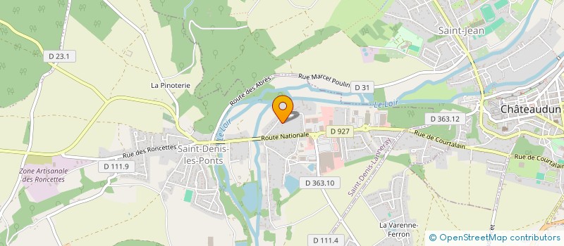localisation de l'entreprise SCI ASEMPA à SAINT-DENIS-LANNERAY