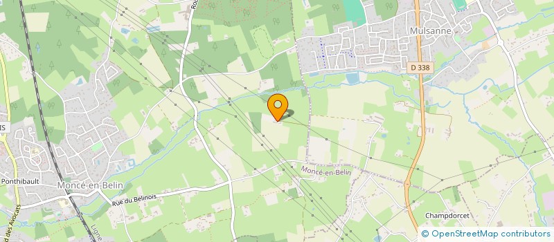 localisation de l'entreprise SCI ASF  MONCE-EN-BELIN