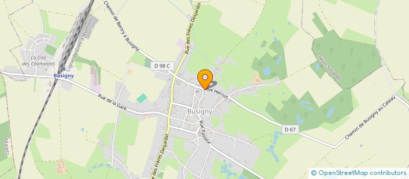 localisation de l'entreprise SCI ASF LA MALTERIE  BUSIGNY