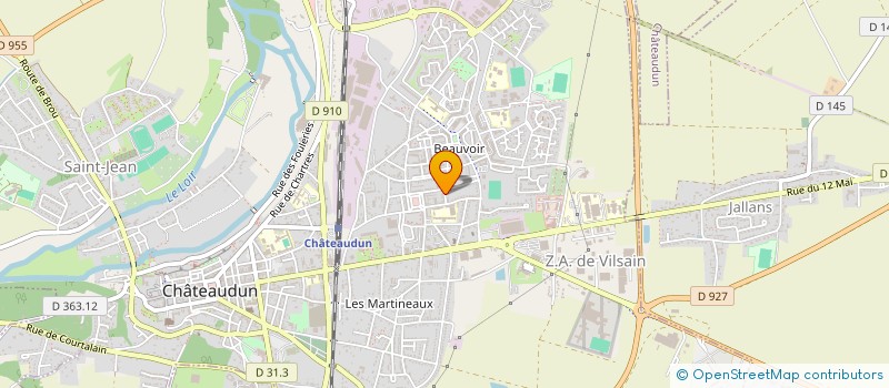 localisation de l'entreprise SCI ASFOURI à CHATEAUDUN