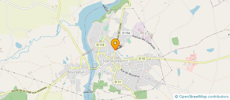 localisation de l'entreprise SCI ASG  L'ISLE-JOURDAIN