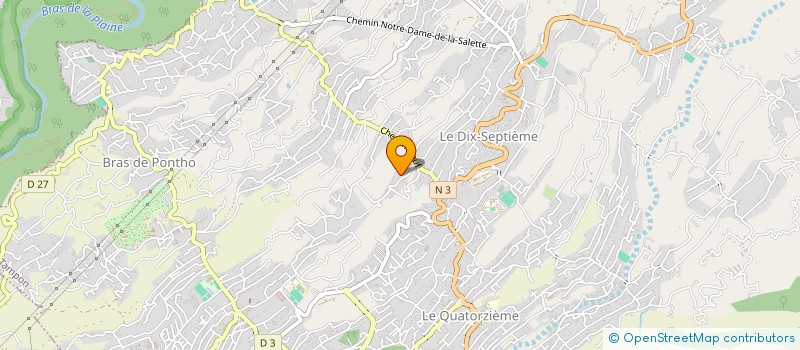 localisation de l'entreprise SCI ASGAM  LE TAMPON