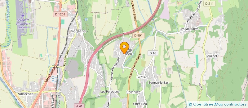 localisation de l'entreprise SCI ASGAYA  CHAPAREILLAN