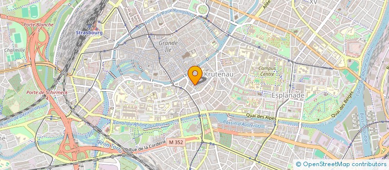 localisation de l'entreprise SCI ASGH  STRASBOURG