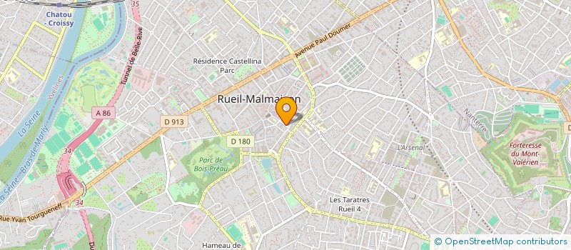 localisation de l'entreprise SCI ASGMAG à RUEIL-MALMAISON