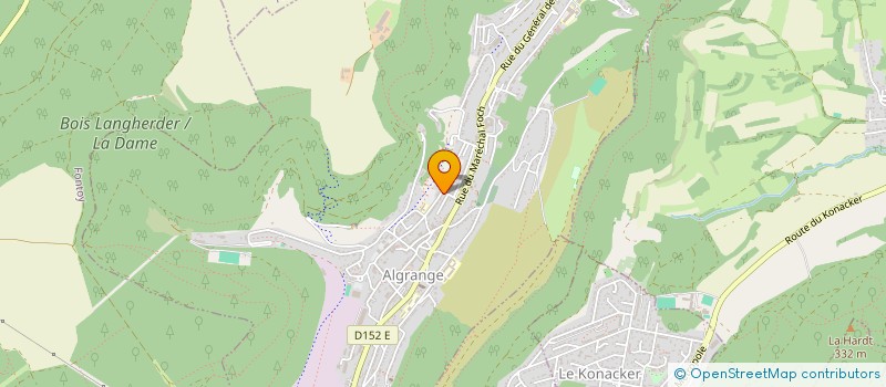 localisation de l'entreprise SCI ASGS HOMECOURT  ALGRANGE