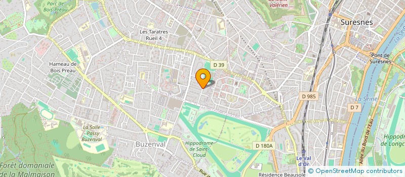 localisation de l'entreprise SCI ASH INVEST à RUEIL-MALMAISON
