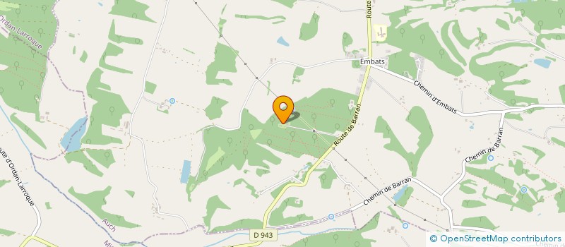 localisation de l'entreprise SCI ASHANTI  AUCH