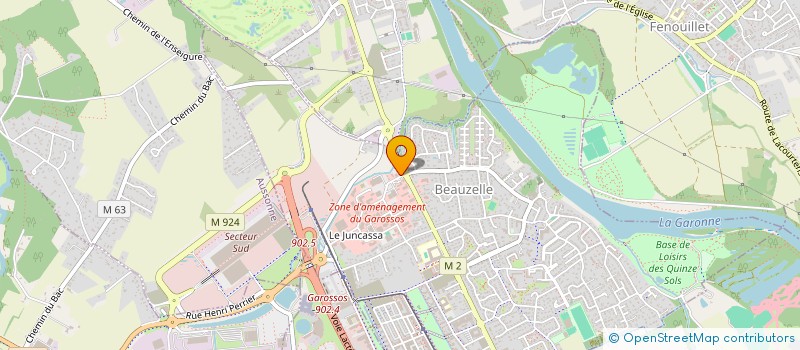 localisation de l'entreprise SCI ASHITA  BEAUZELLE