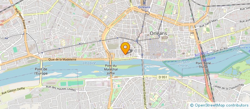 localisation de l'entreprise SCI ASHRAM DU FILOIR à ORLEANS