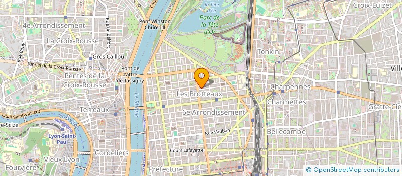 localisation de l'entreprise SCI ASHTON INVEST  LYON