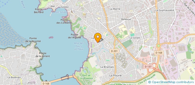 localisation de l'entreprise SCI ASIA  SAINT-MALO