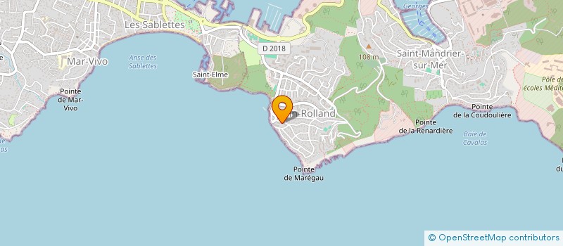 localisation de l'entreprise SCI ASIEM à SAINT MANDRIER SUR MER
