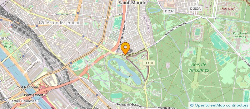 localisation de l'entreprise SCI ASJ à SAINT-MANDE