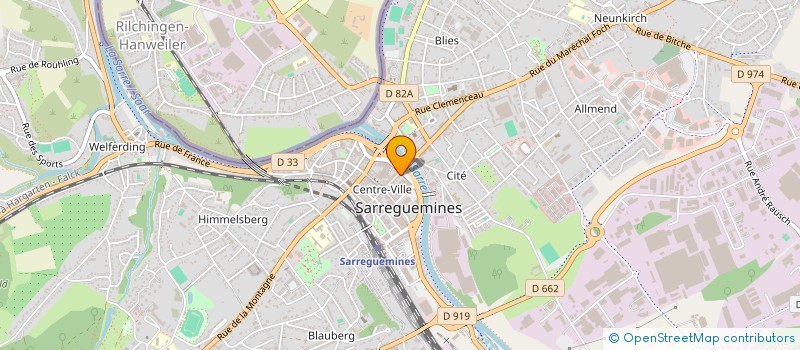localisation de l'entreprise SCI ASKARI à SARREGUEMINES
