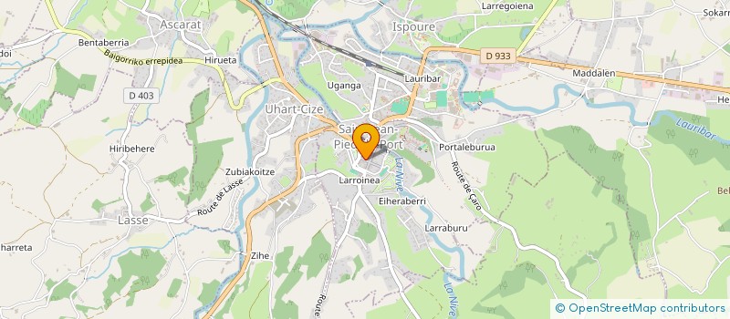 localisation de l'entreprise SCI ASKI  ANGLET