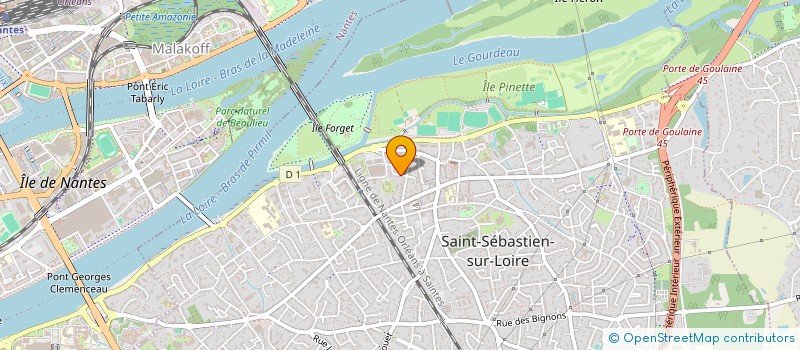 localisation de l'entreprise SCI ASKOUM à SAINT-SEBASTIEN-SUR-LOIRE