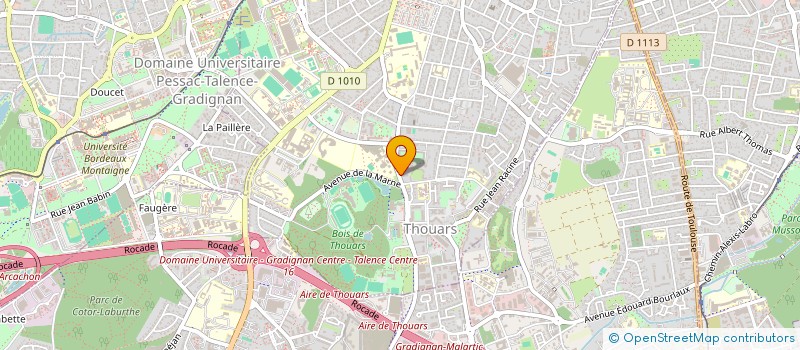 localisation de l'entreprise SCI ASKOY  TALENCE