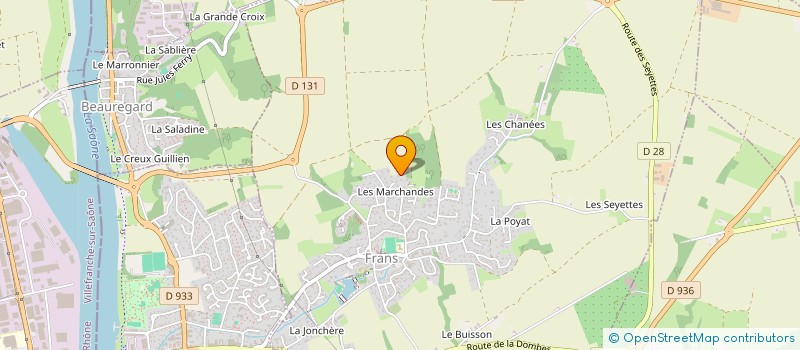 localisation de l'entreprise SCI ASL à FRANS