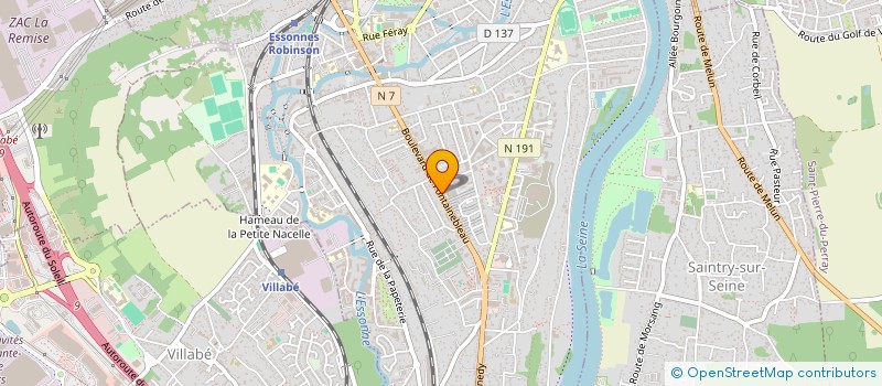 localisation de l'entreprise SCI ASL à CORBEIL-ESSONNES