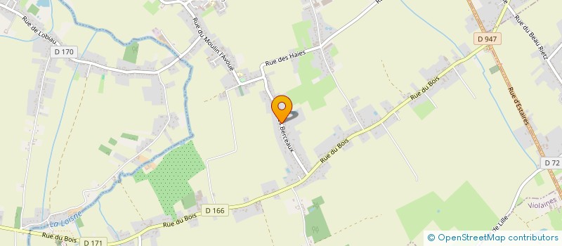 localisation de l'entreprise SCI ASL IMMOBILIER62  RICHEBOURG