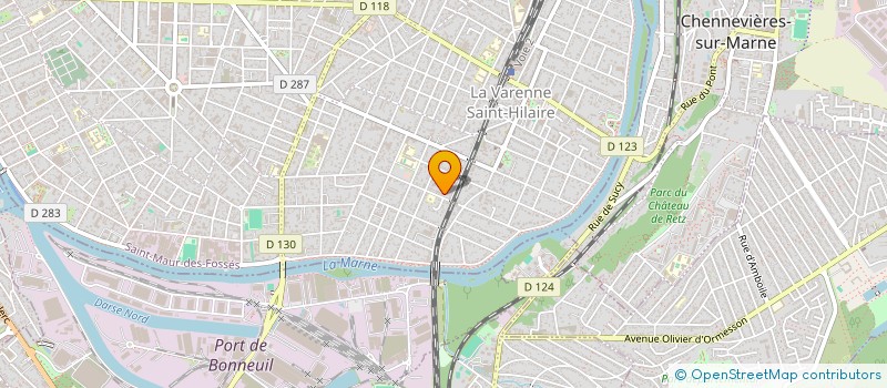 localisation de l'entreprise SCI ASL INVEST à SAINT-MAUR-DES-FOSSES