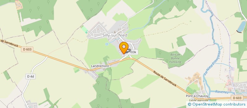 localisation de l'entreprise SCI ASL TWO  SILLY-SUR-NIED