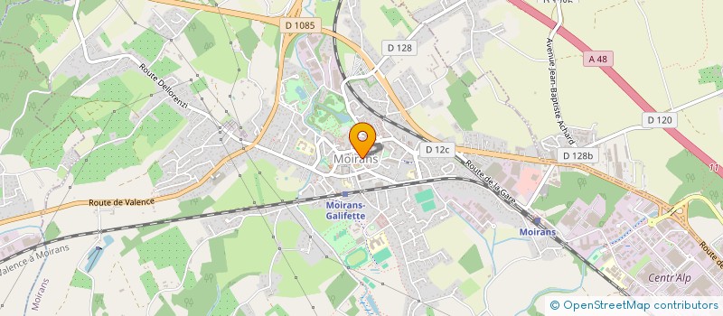 localisation de l'entreprise SCI ASLAN  MOIRANS