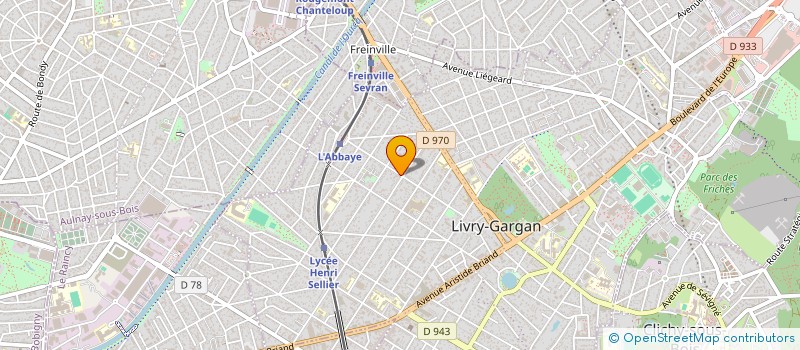 localisation de l'entreprise SCI ASLAN à LIVRY-GARGAN