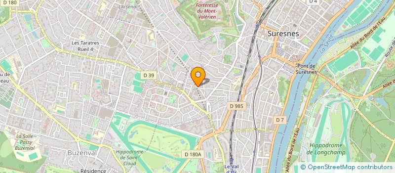 localisation de l'entreprise SCI ASLINE à SURESNES
