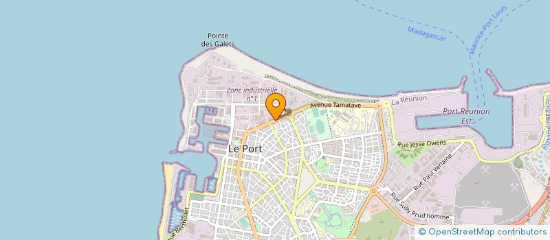 localisation de l'entreprise SCI ASM  LE PORT