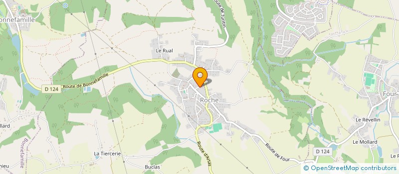 localisation de l'entreprise SCI ASM  ROCHE