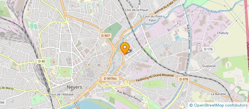 localisation de l'entreprise SCI ASMA à NEVERS