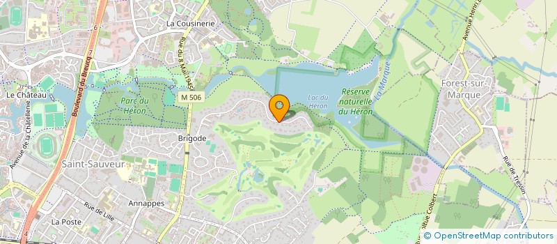 localisation de l'entreprise SCI ASMAC à VILLENEUVE-D'ASCQ