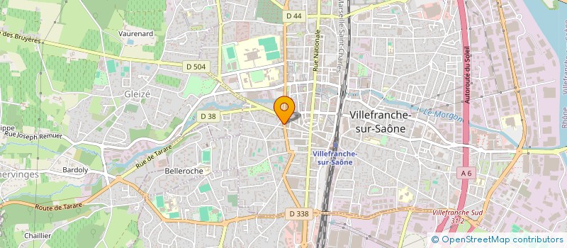 localisation de l'entreprise SCI ASMDE  BERGESSERIN