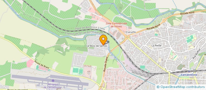 localisation de l'entreprise SCI ASME à CARCASSONNE